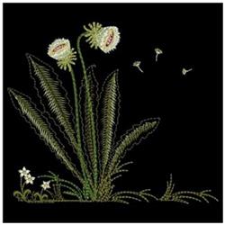 leaf beginner-friendly machine embroidery - Dandelion Delight for kitchen aprons