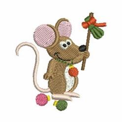 mouse quick stitch machine embroidery - Decorating Christmas Mouse for decorative pillow covers