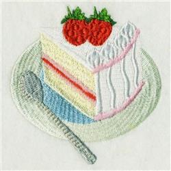 Dessert - 4x4 dessert detailed machine embroidery design perfect for kitchen tea towels