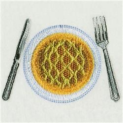 dessert detailed machine embroidery - Dessert perfect for decorative pillow covers