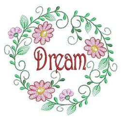 leaf beginner-friendly machine embroidery - Dream Circle perfect for kitchen aprons