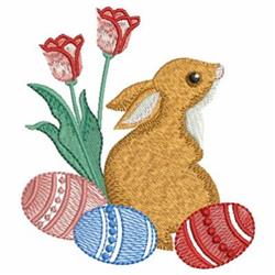 detailed easter bunny rabbit machine embroidery pattern - Easter Bunny for cute baby onesies