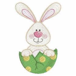 Easter Bunny - 4x4 bunny rabbit beginner-friendly embroidery design for reusable tote bags