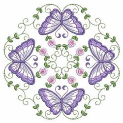 Fancy Butterfly - 4x4 butterfly detailed embroidery design for reusable tote bags