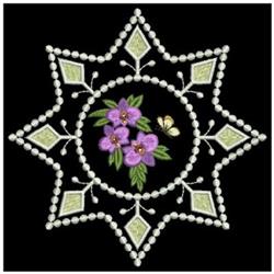beginner-friendly butterfly machine embroidery pattern - Fancy Candlewick for reusable tote bags