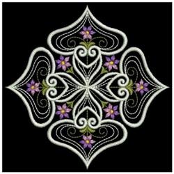 leaf beginner-friendly machine embroidery - Fancy Flowers perfect for kitchen aprons