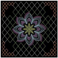 Fancy Quilt Block - 4x4 block beginner-friendly embroidery design for patchwork quilt blocks