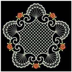 Fancy Quilt - 4x4 quilt detailed machine embroidery design for patchwork quilt blocks