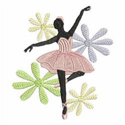 Flower Dancer - 4x4 dancer beginner-friendly embroidery design for Dance Costumes