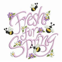detailed spring spring machine embroidery pattern - Fresh For Spring for outdoor garden flags