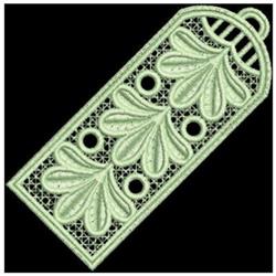 detailed bookmark in-the-hoop machine embroidery pattern - FSL Bookmarks for Reading Accessories