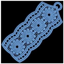 detailed bookmark in-the-hoop machine embroidery pattern - FSL Bookmarks for Reading Accessories