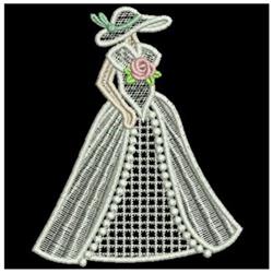 FSL Bride Lace - 4x4 lace detailed embroidery design for decorative pillow covers