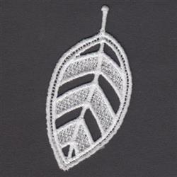 tree beginner-friendly machine embroidery - FSL Chevron Leaf for cute baby onesies