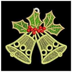 bell detailed machine embroidery - FSL Christmas Bells 2 perfect for Holiday Cards