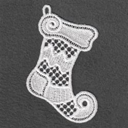 stocking beginner-friendly machine embroidery - FSL Dazzling Stocking for Seasonal Home Decor