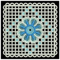 detailed doily machine embroidery pattern - FSL Doily for decorative pillow covers