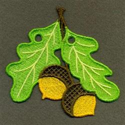 tree detailed machine embroidery - FSL Fall Leaves perfect for cute baby onesies
