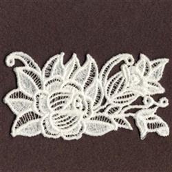 FSL Florals - 4x4 floral detailed machine embroidery design for Seasonal Decor