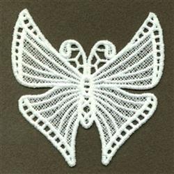 detailed butterfly machine embroidery pattern - FSL Moth perfect for Home Accessories