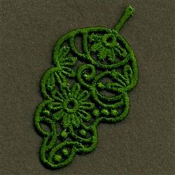 FSL Oak Leaf - 4x4 leaf beginner-friendly machine embroidery design for Tablecloths