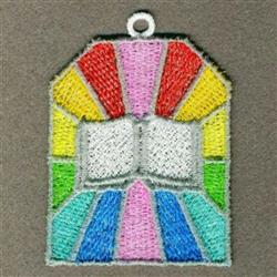 FSL open book surrounded by vibrant rays of red, yellow, green, blue, pink, and white on a neutral gray background.