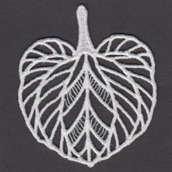 tree detailed machine digital embroidery - FSL Palm Leaf perfect for cute baby onesies