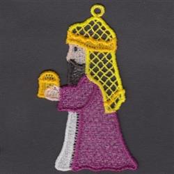 FSL Wise Men - 4x4 men beginner-friendly embroidery design for cute baby onesies