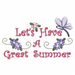 summer beginner-friendly machine embroidery - Great Summer for patchwork quilt blocks