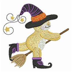 detailed halloween bear machine embroidery pattern - Halloween Bear for Trick-or-Treat Bags