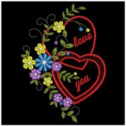 Heart - 4x4 heart detailed machine embroidery design for decorative pillow covers
