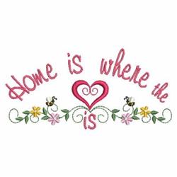 Heart Is - 5x7 heart beginner-friendly machine embroidery design for cute baby onesies