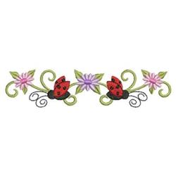 beginner-friendly border machine embroidery pattern - Heirloom Borders for reusable tote bags
