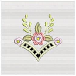 Heirloom Cutwork Border - 4x4 border beginner-friendly embroidery design for reusable tote bags