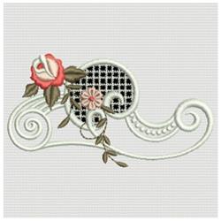 Heirloom Cutwork - 4x4 cutwork beginner-friendly embroidery design for decorative pillow covers
