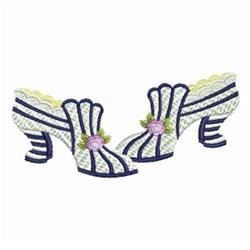 High Heels - 4x4 heel detailed machine embroidery design perfect for Evening Events
