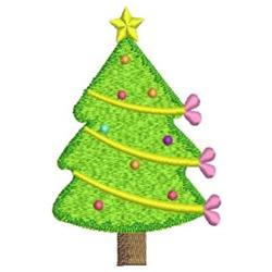 tree beginner-friendly machine embroidery - Holiday Tree perfect for Gift Wrap