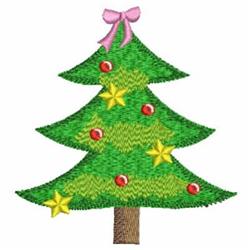 detailed christmas tree machine embroidery pattern - Holiday Trees for Sweater Embellishments