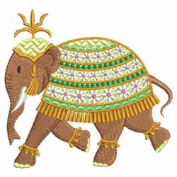 elephant detailed machine embroidery - Indian Elephants perfect for Party Favors