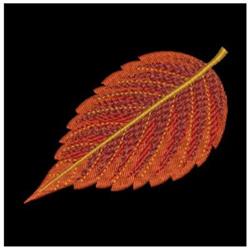 Realistic orange leaf with intricate details and golden stem, set against a black background, perfect for autumn decor.
