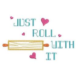 Kitchen Utensils - 4x4 heart quick stitch embroidery design for kitchen tea towels
