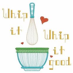 Kitchen Utensils - 4x4 heart beginner-friendly embroidery design for kitchen aprons