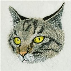 Kittens - 4x4 kitten detailed machine embroidery design for patchwork quilt blocks