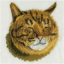 detailed kitten machine embroidery pattern - Kittens for decorative pillow covers