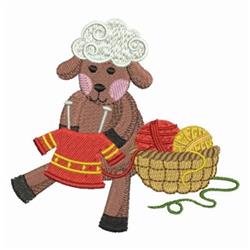 Knitting Lamb