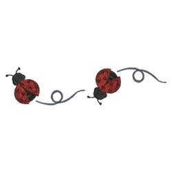 quick stitch ladybug machine embroidery pattern - Ladybugs perfect for Table Settings