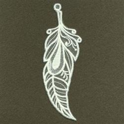 Intricate leaf swirl quilting design featuring delicate swirls, teardrop shapes, and curly tips on dark olive.
