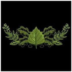 Detailed leaf with lush green foliage and swirling patterns against a dark background, perfect for naturalistic decor.