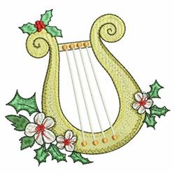 instrument detailed machine embroidery - Musical Instruments for reusable tote bags