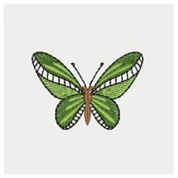 butterfly quick stitch machine embroidery - Openwork Butterfly for decorative pillow covers